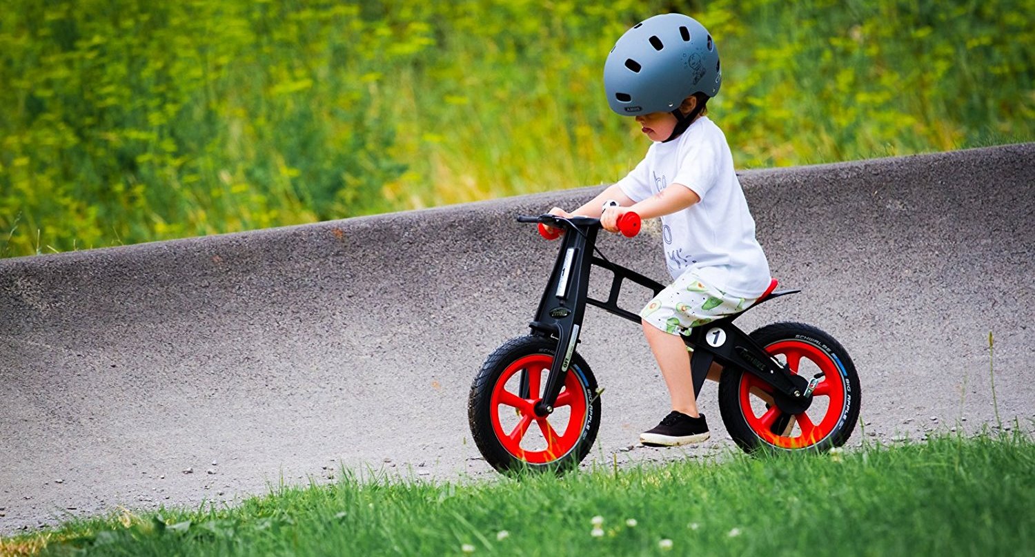 elc wooden balance bike